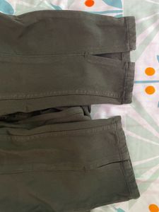 Olive Green Jeans