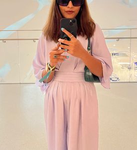 H&amp;M Jumpsuit In Satin Finish