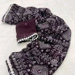 Warli Print Saree with Blouse