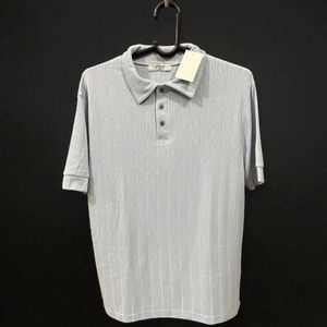 Imported Striped Polo Shirt