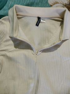 RIBBED H&amp;M TOP
