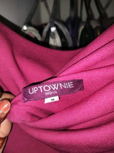 Pink Draped Top