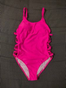 Hot Pink One Piece Swimsuit
