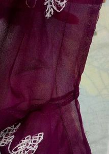 Elegant Chikankari Kurta with inner