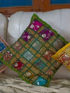 Jaipuri Cushion Covers - Set Of 5