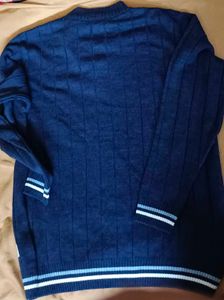 Blue Knitted Sweater