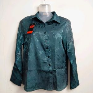 Silk Fancy Shirt For Women 💐💐