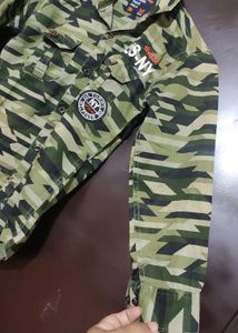 Olive Color Shirt For 4- 5 Year Boy, Chest 28