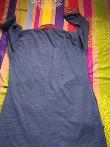 Ethnic Print Tunic Top