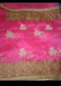 🎁Pink 💕 Saree🎁