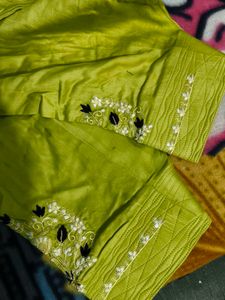 Embroidered Kurta Set Balck