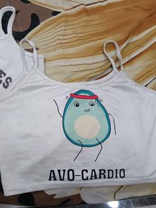 Cute Graphic Tank Top set