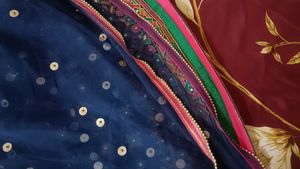Elegant Blue Lehenga Choli Set