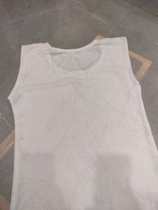 2 IN 1 WHITE DRESS