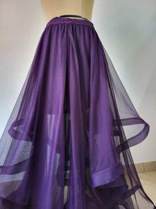 Purple Tulle Skirt