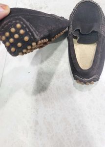 kids Stylish Black Loafers