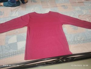 Pink Long Sleeve Top