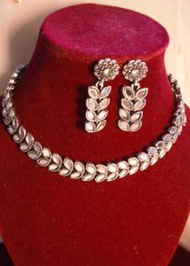 Oxidised Jewelry set