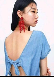 Zara Back Tie Dress