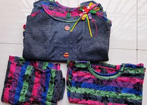 Floral Design Girls Wear (12-13 Years)