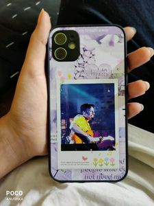 Iphone 11 Glass Case Anuv Jain Singer Photo
