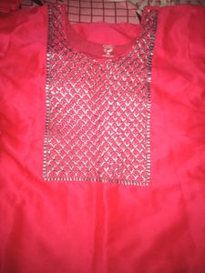 Pink kurta, used only once.