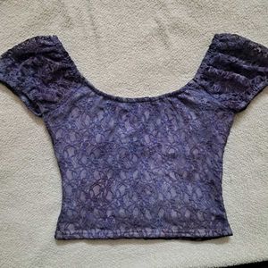 Y2K Vintage Gothic Lace Corset Top
