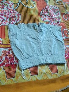 Gray Lounge Shorts For Children