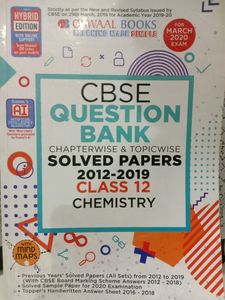 Oswaal Cbse Question Bank Class 12 Chemistry