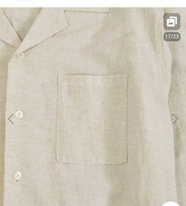 Casual Linen Blend Shirt