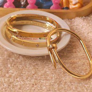 Inspired by Cartier Gold Tone handcuffs