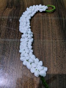 Handmade Crochet Jasmine Gajra