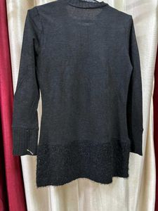 Stylish Black Top short dress