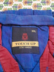 A Formal Shirt For  Looks Cool Colour Navy Blue ..