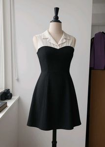 Chic Black & White Dress