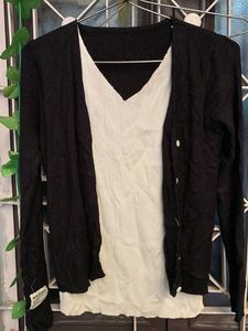 Cardigan &amp; Top Set