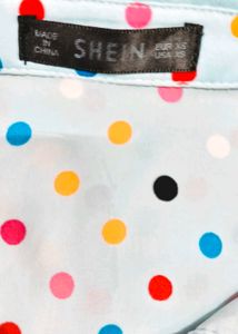 Tops &amp; Dresses For Rupees 99 Only/Polka Dot Shirt