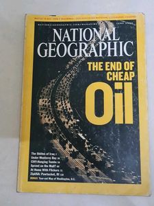 National Geographic Magazine Cheap Oil June 2004