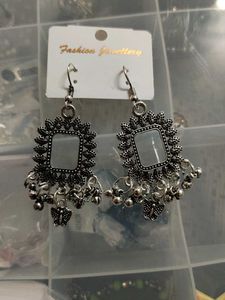 Square Shape Jhumka 💗