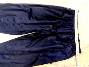 Blue Colour Satin Silk Pant