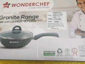 Wonderchef Granite Wok 24cm - New in Box!