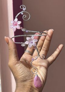 Floral Statement Upper Arm Cuff