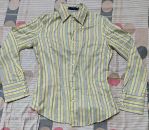 Agenda Striped Women Shirt