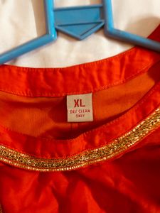 Red &amp; Orange Beautiful Dress
