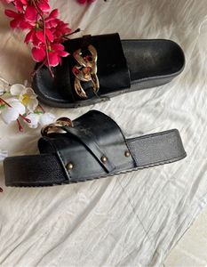 Flats And Sandals Black New