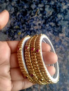 Seramik Kundan Bangles