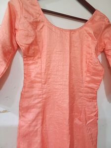 Beautiful Peach Kurti
