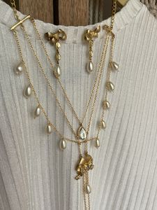 Multilayer Pearl Jewellery Set