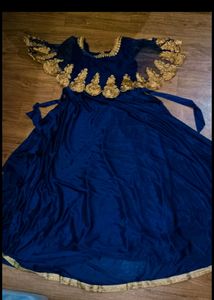 Unique Navy Blue Gown 💙