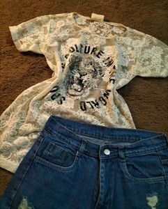 Lace Lion Tee
